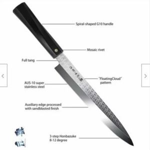 Tuo Dionysus Yanagiba 8.25" Sushi Knife